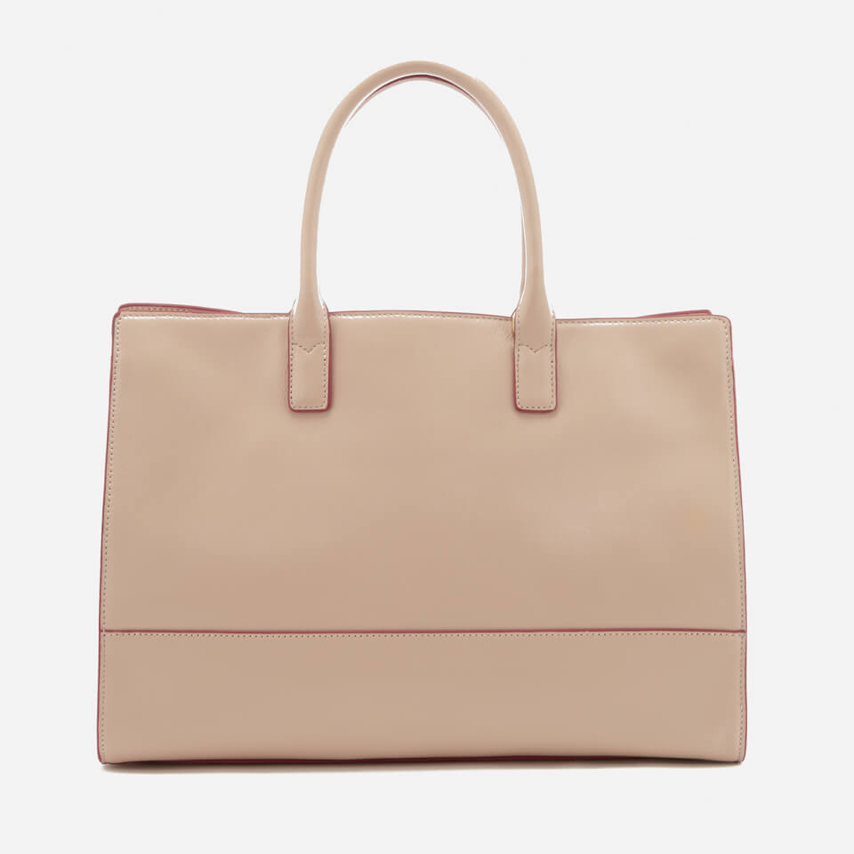Lulu Guinness Women's Smooth Leather Daphne Tote Bag - Latte