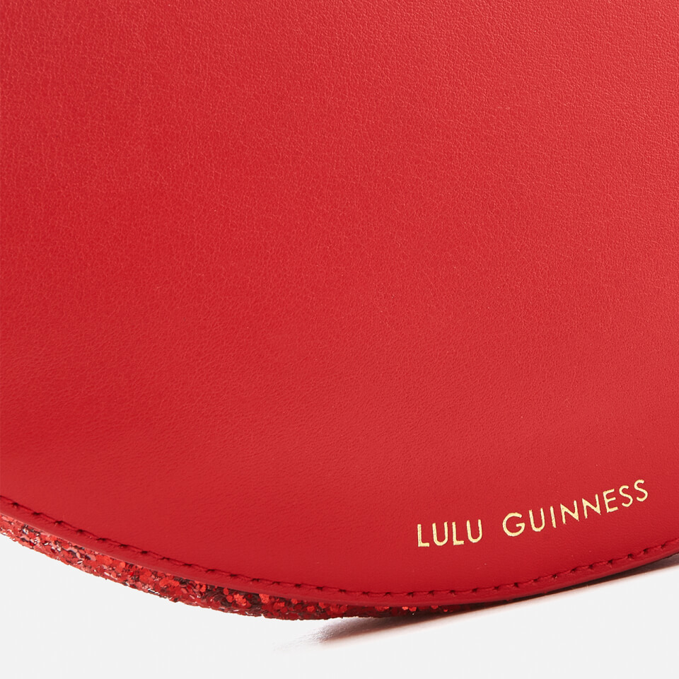 Lulu Guinness Women's Cupids Bow Coco Cross Body Bag - Red