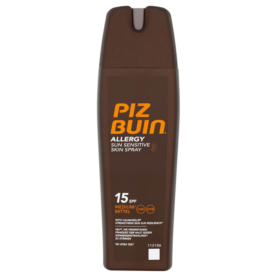 Piz Buin Allergy Sun Sensitive Skin Spray - Medium SPF15 200ml