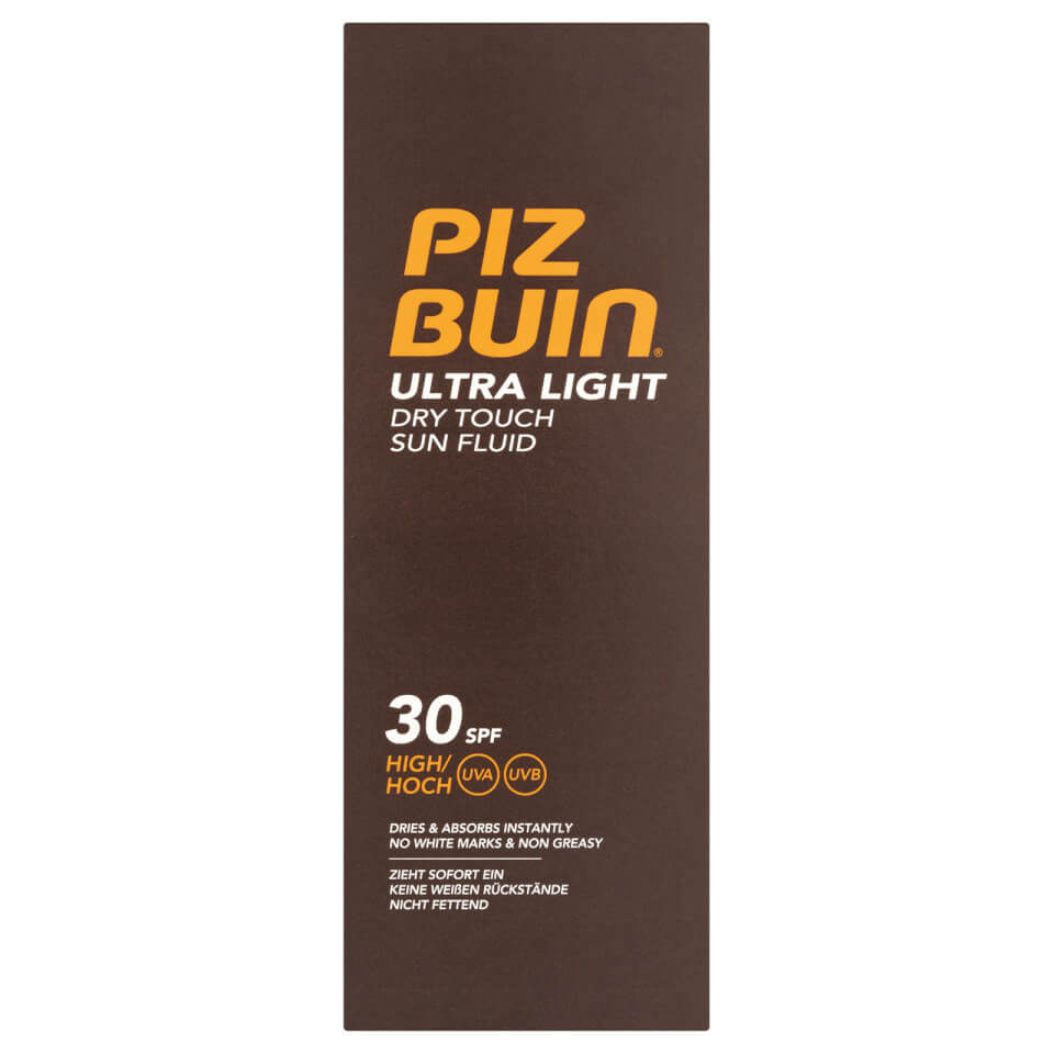 Piz Buin Ultra Light Dry Touch Sun Fluid - High SPF30 150ml