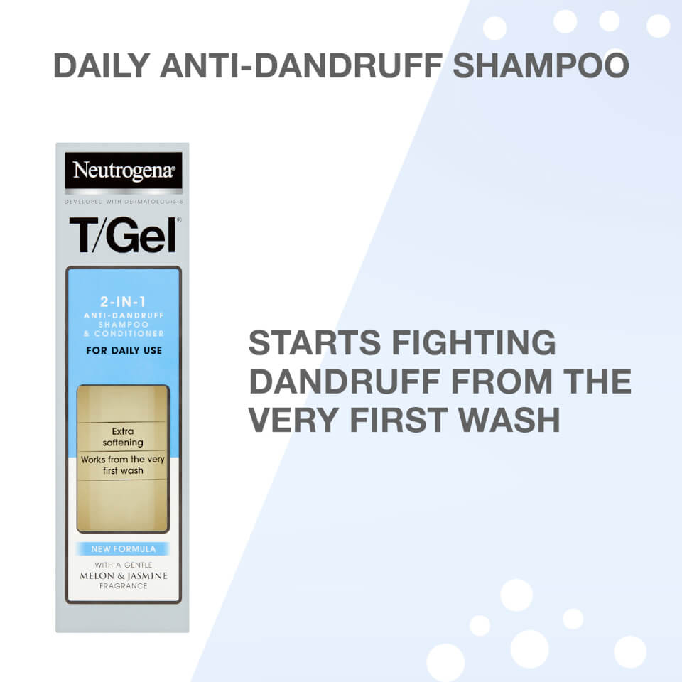 Neutrogena T/Gel 2-in-1 Dandruff Shampoo PLUS Conditioner 125ml