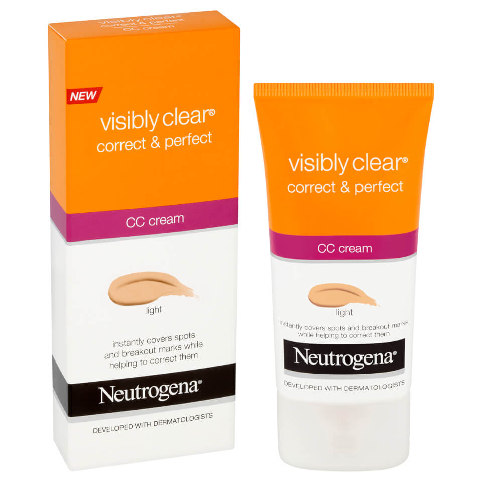 Neutrogena Visibly Clear Correct and Perfect CC Cream - Fair 50ml