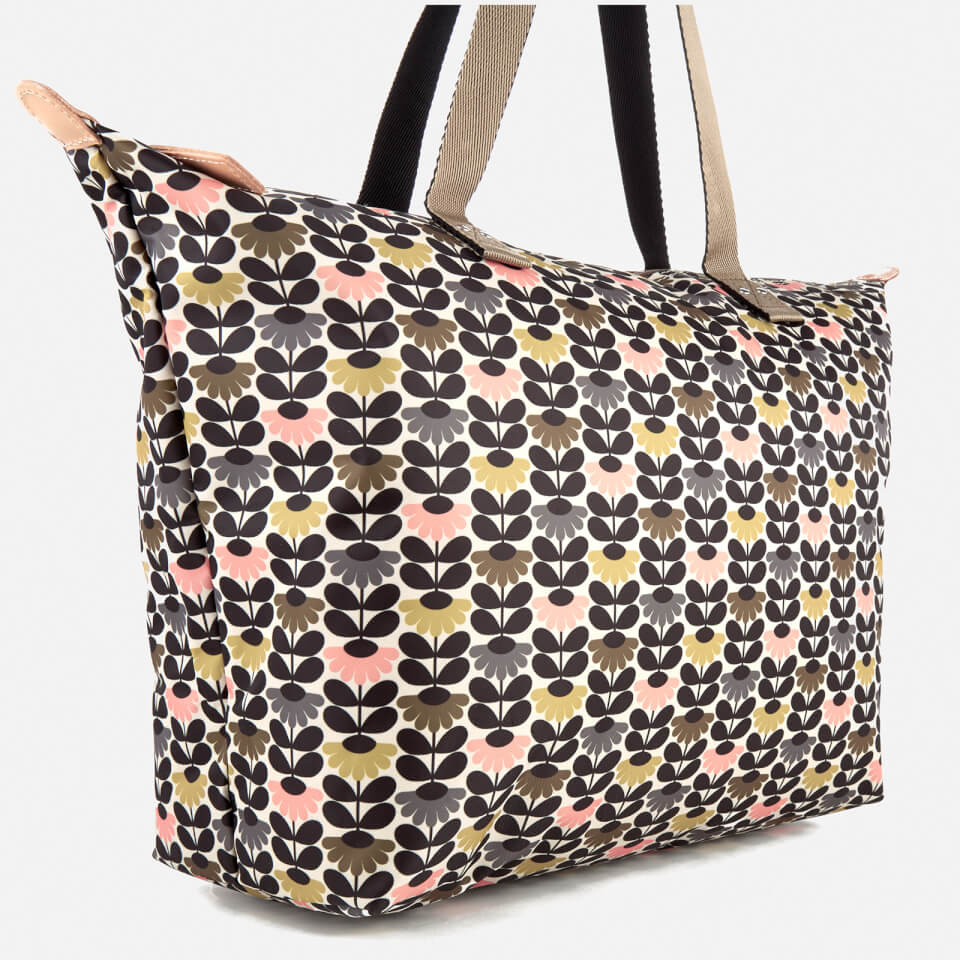 Orla Kiely Women's Zip Shopper Bag - Printed Daisy