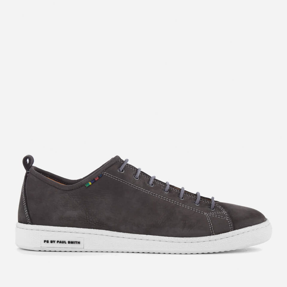 PS by Paul Smith Men s Miyata Nubuck Trainers Smoke Coggles
