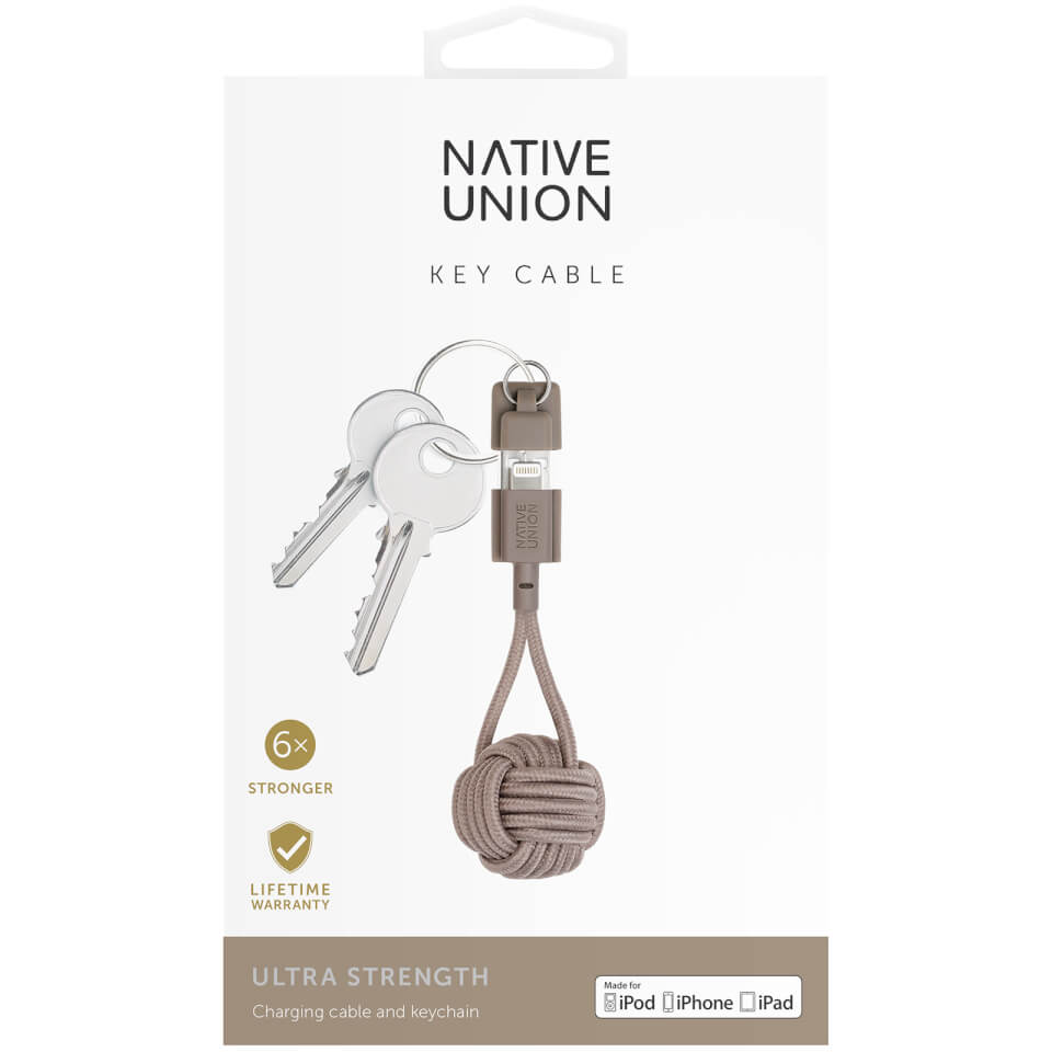 Native Union Key Cable - Taupe