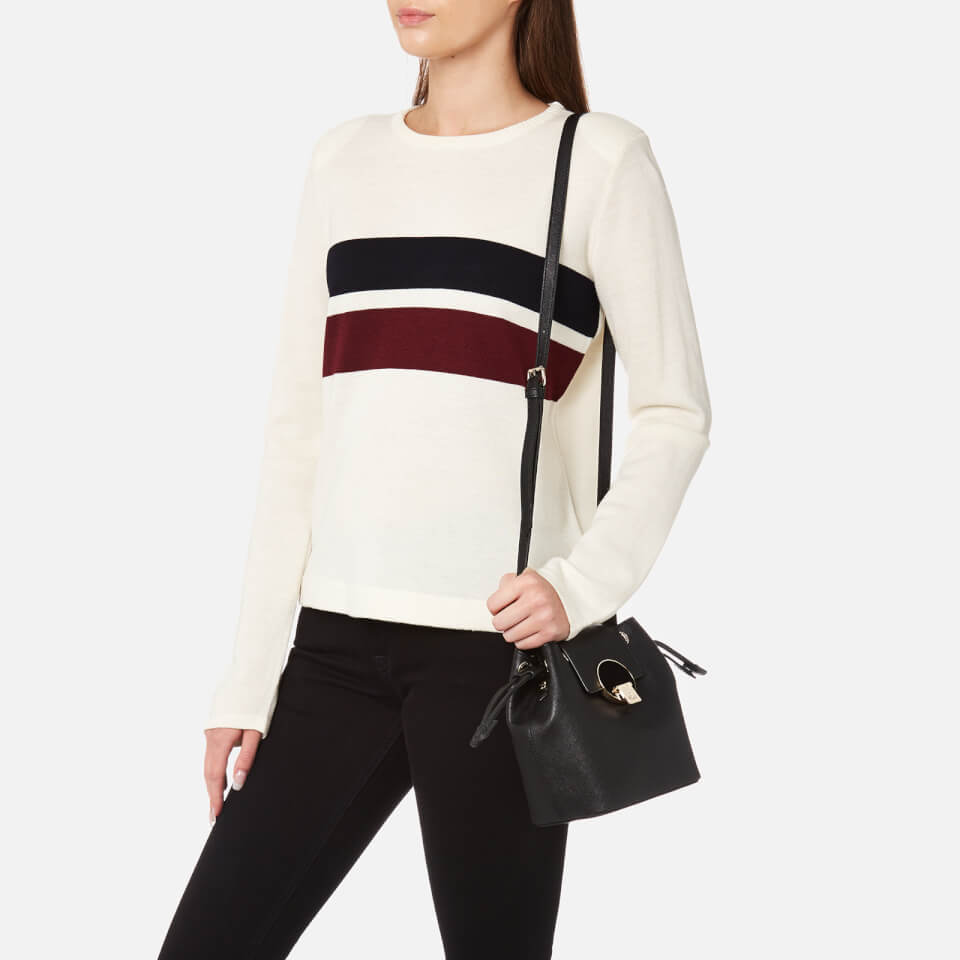 Vivienne Westwood Women's Opio Saffiano Mini Bucket Bag - Black