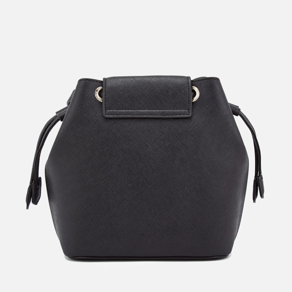 Vivienne Westwood Women's Opio Saffiano Mini Bucket Bag - Black