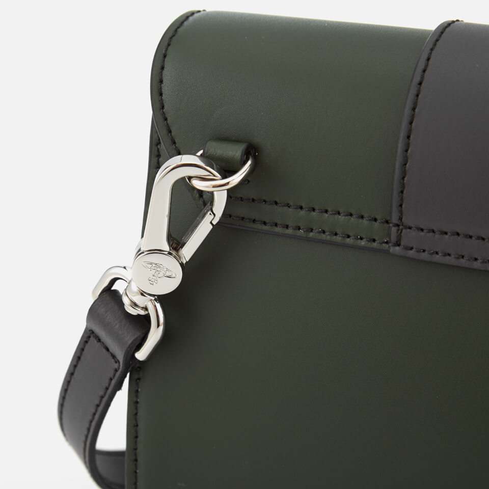 Vivienne Westwood Women's Alex Buckle Small Handbag - Green