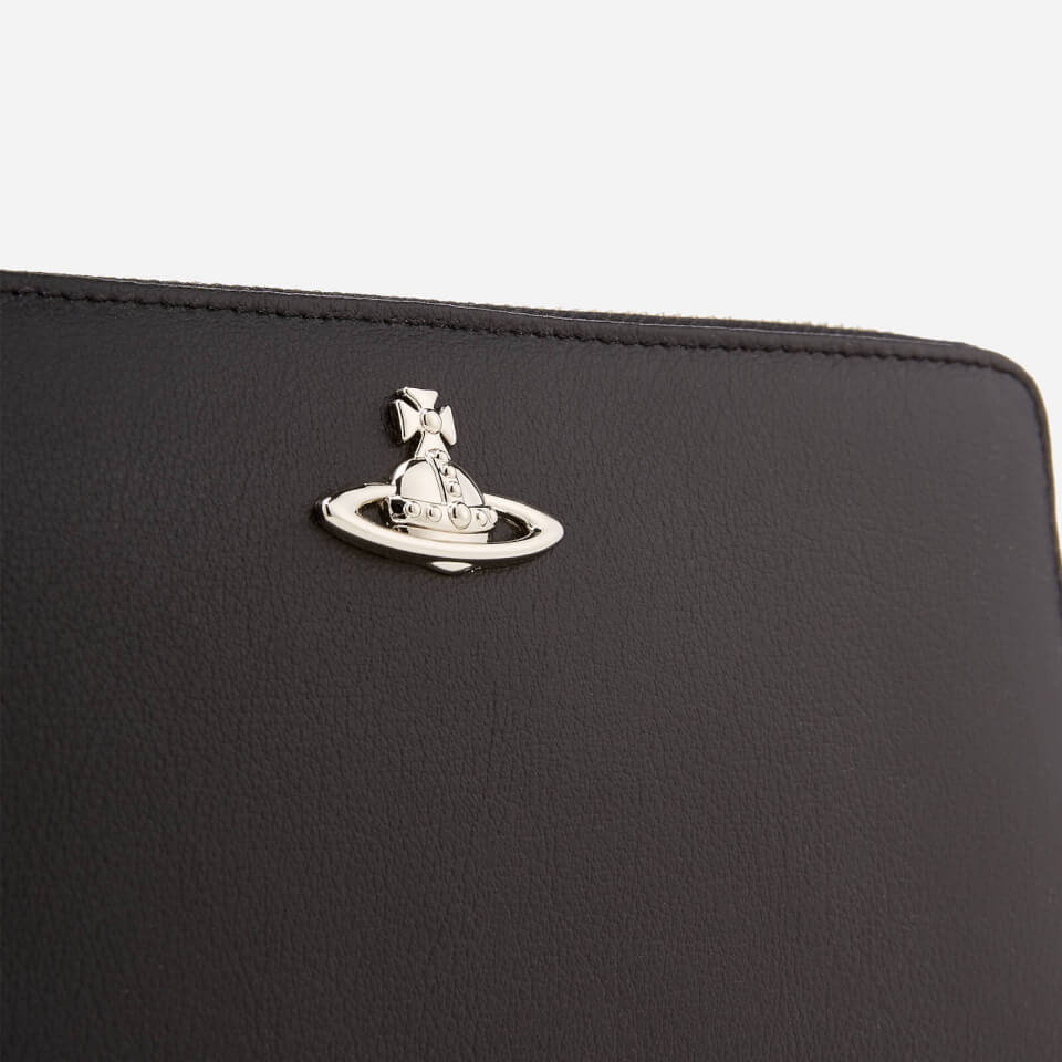 Vivienne Westwood Women's Cambridge Zip Around Wallet - Black