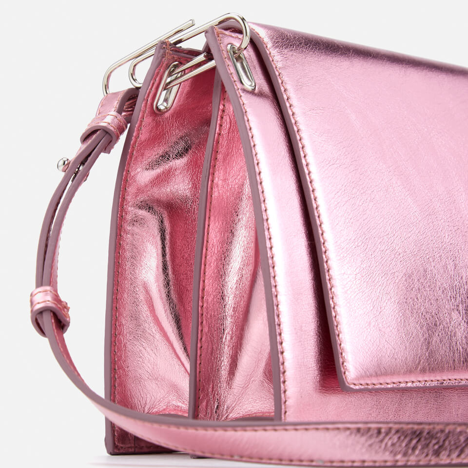 Vivienne Westwood Women's Venice Metallic Cross Body Bag - Pink