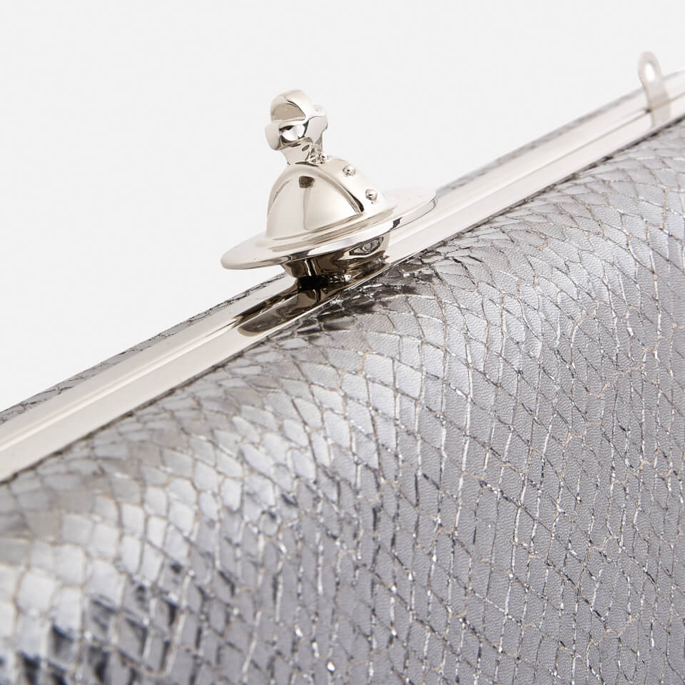 Vivienne Westwood Women's Verona Large Clutch Bag - Dark Silver