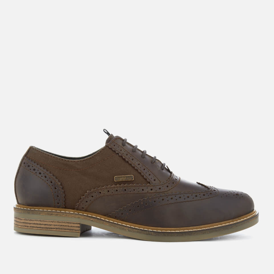 Barbour redcar brogues discount