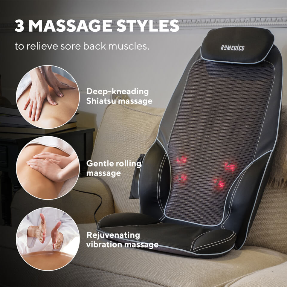 HoMedics Shiatsu Max 2.0 Back and Shoulder Massager