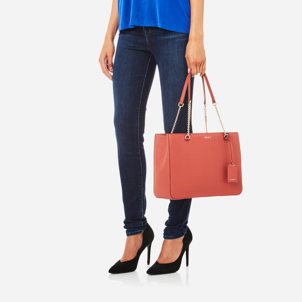 DKNY Women's Bryant Park Shopper Tote Bag - Terracotta