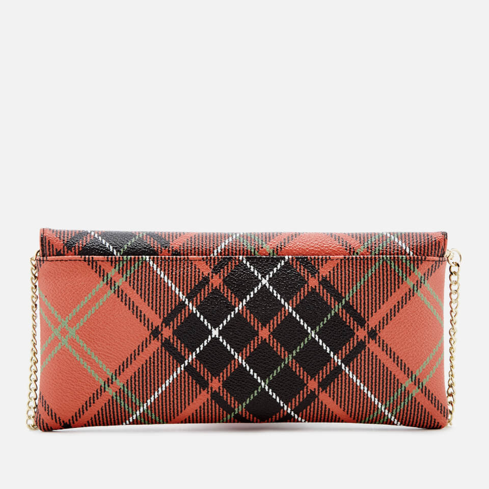 Vivienne Westwood Women's Edinburgh Check Print Flap Wallet - Charlotte