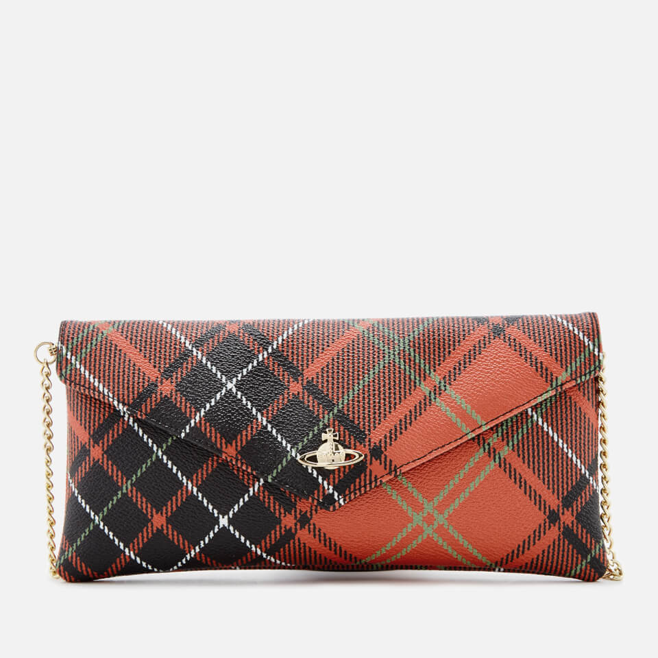 Vivienne Westwood Women's Edinburgh Check Print Flap Wallet - Charlotte
