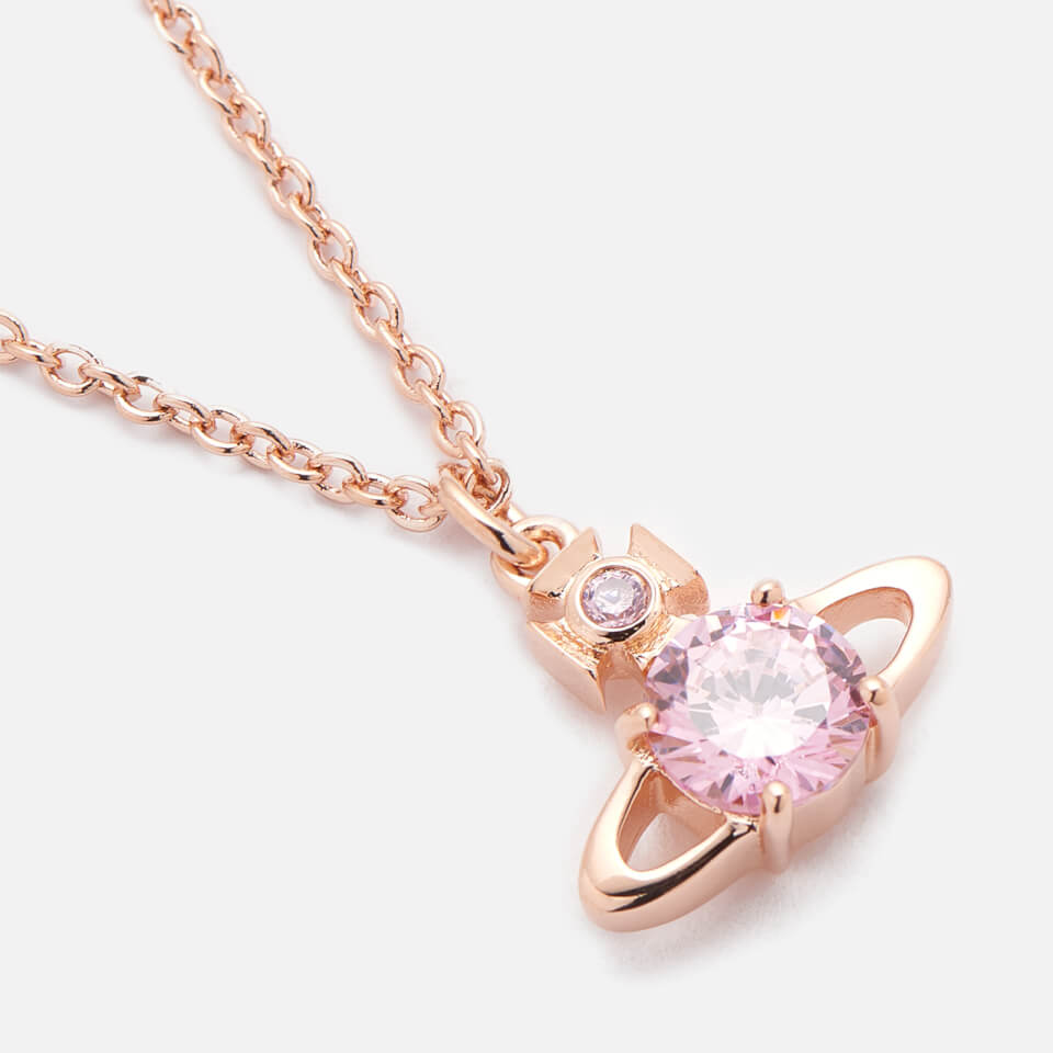 Vivienne Westwood Women's Reina Pendant - Pink Cubic Zirconia