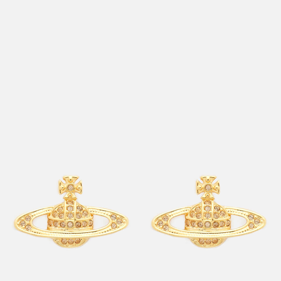 Vivienne Westwood Women's Mini Bas Relief Earrings - Gold