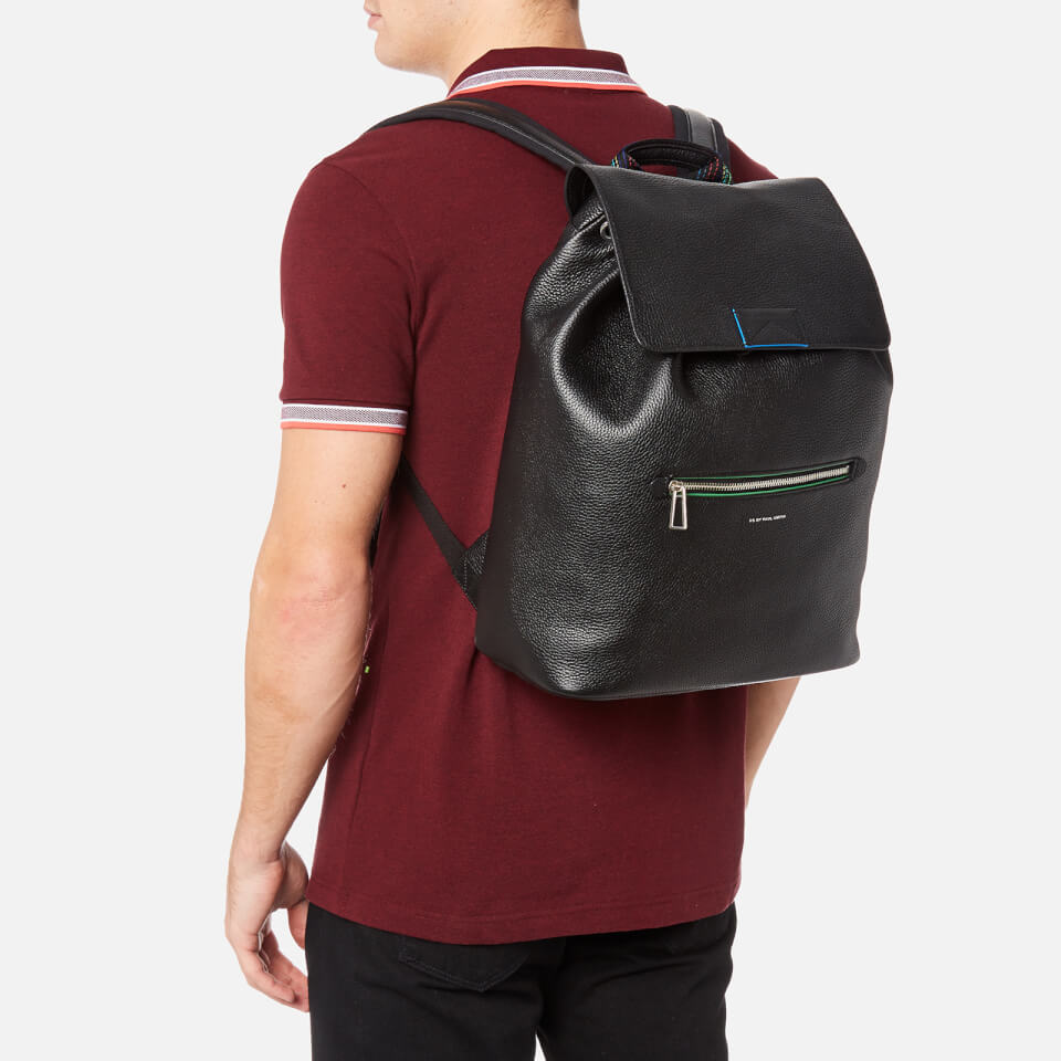 PS by Paul Smith Men's Sports Grain Backpack - Black