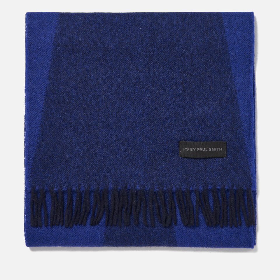 PS by Paul Smith Men's Flag Scarf - Blue
