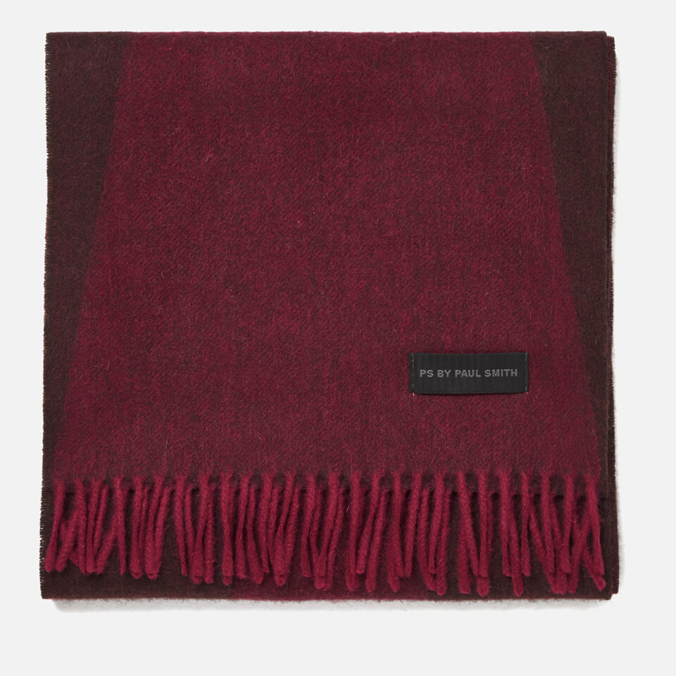 PS by Paul Smith Men's Flag Scarf - Red