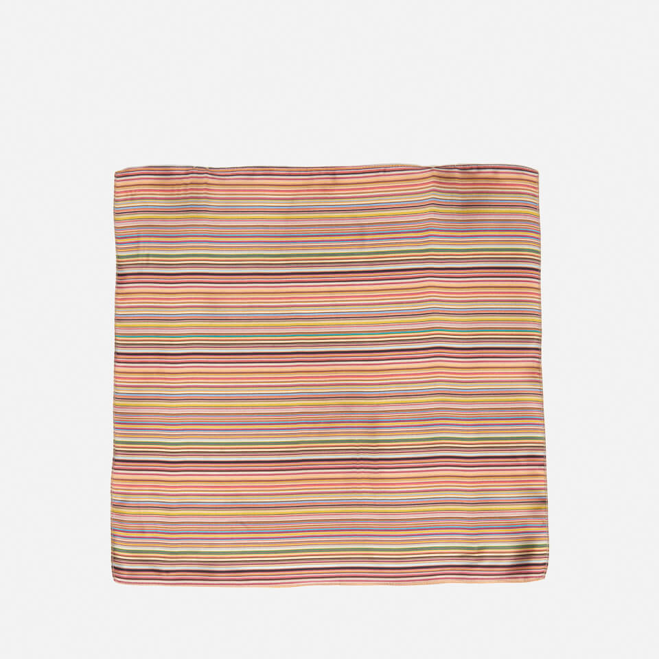 Paul Smith Men's Stripe Pocket Square - Multi