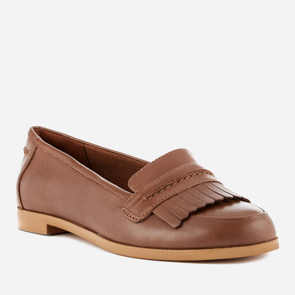 Clarks Women's Andora Crush Leather Loafers | Worldwide Delivery | Allsole