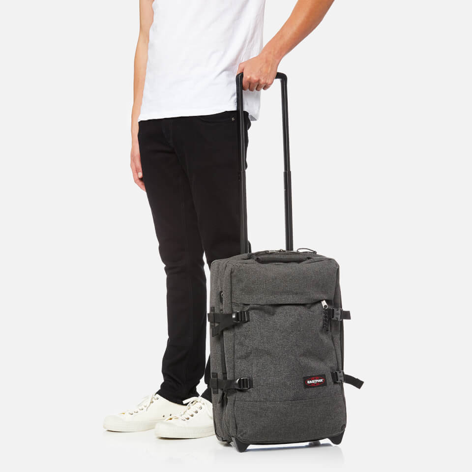Eastpak Men's Authentic Travel Tranverz S Suitcase - Black Denim