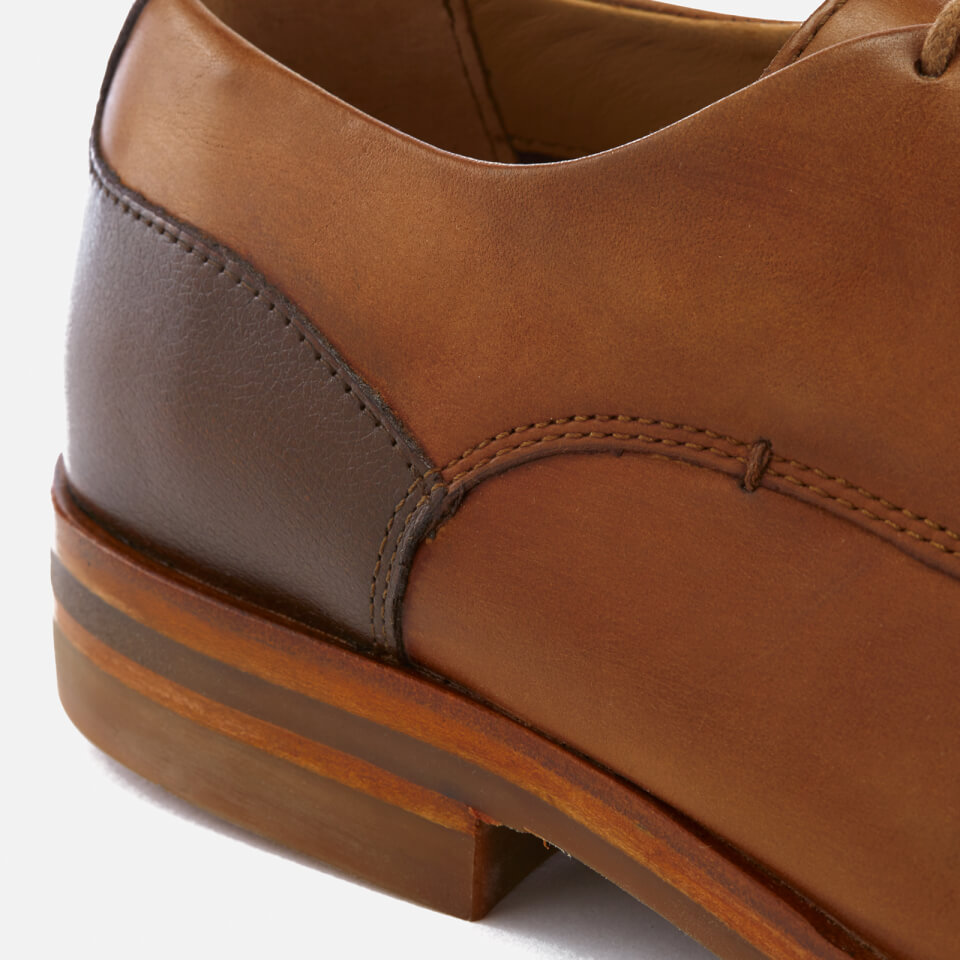 Hudson London Men s Enrico Leather Derby Shoes Tan