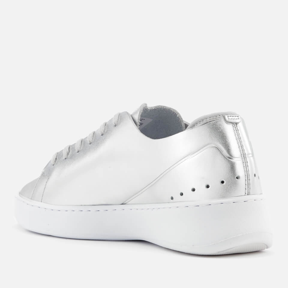 Lacoste Women s Eyyla 317 1 Trainers Silver Allsole