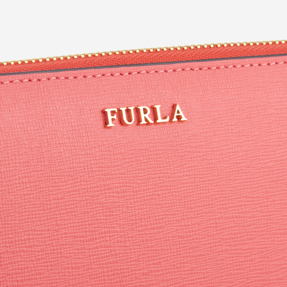 Furla Women's Babylon Medium Zip Around Purse - Pink
