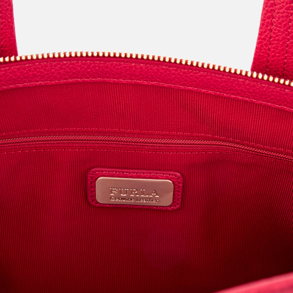 Furla Women's Giada Medium Satchel Bag with Zip - Ruby