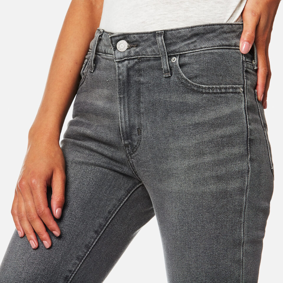 Levi s Women s 712 Slim Jeans Worn Black Grey Coggles