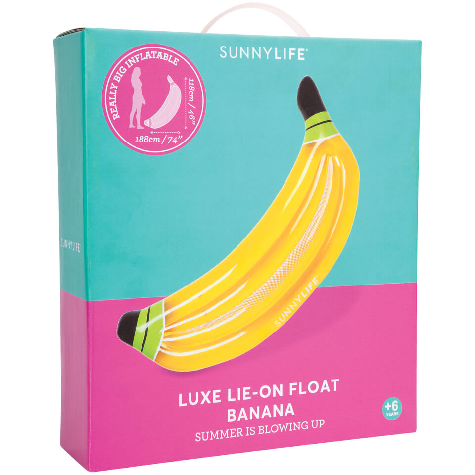 Sunnylife Luxe Lie-On Banana Float