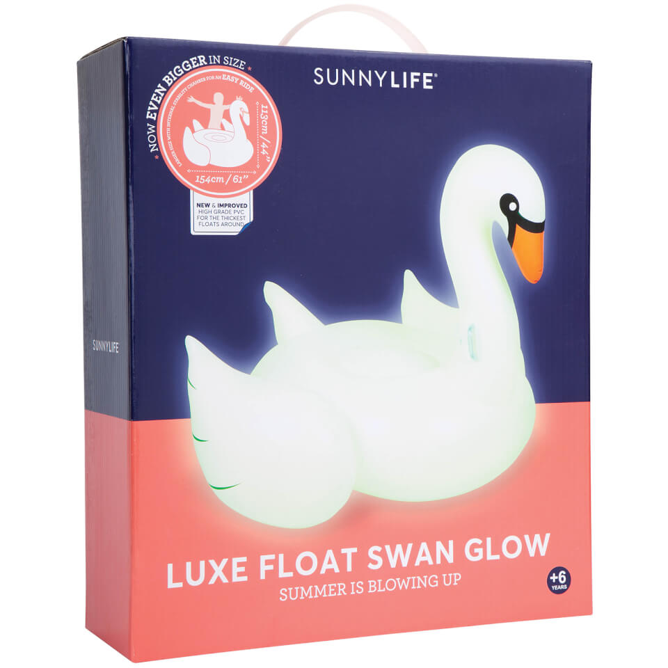 Sunnylife Luxe Glow Up Swan Float