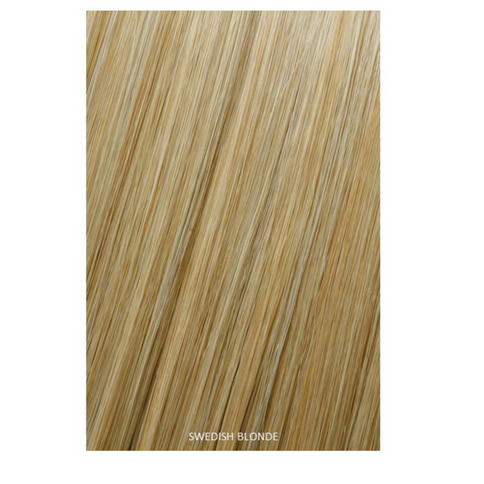 Showpony Professional Clip In Hair Extensions Heat Resistant Synthetic Style 406 - Swedish Blonde 18 Inches