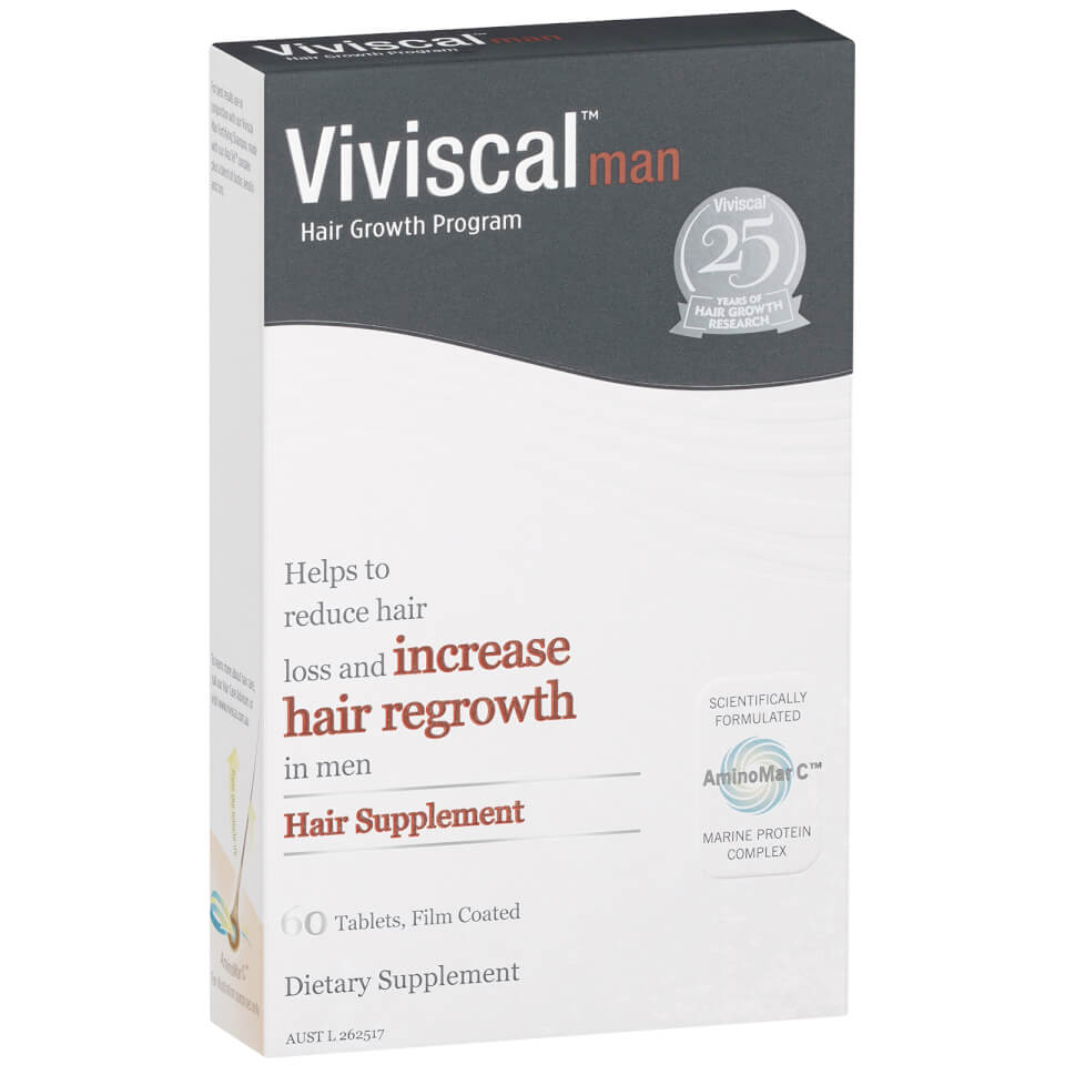 Viviscal Man Hair Growth Supplement - 1 Month (60 Tablets)