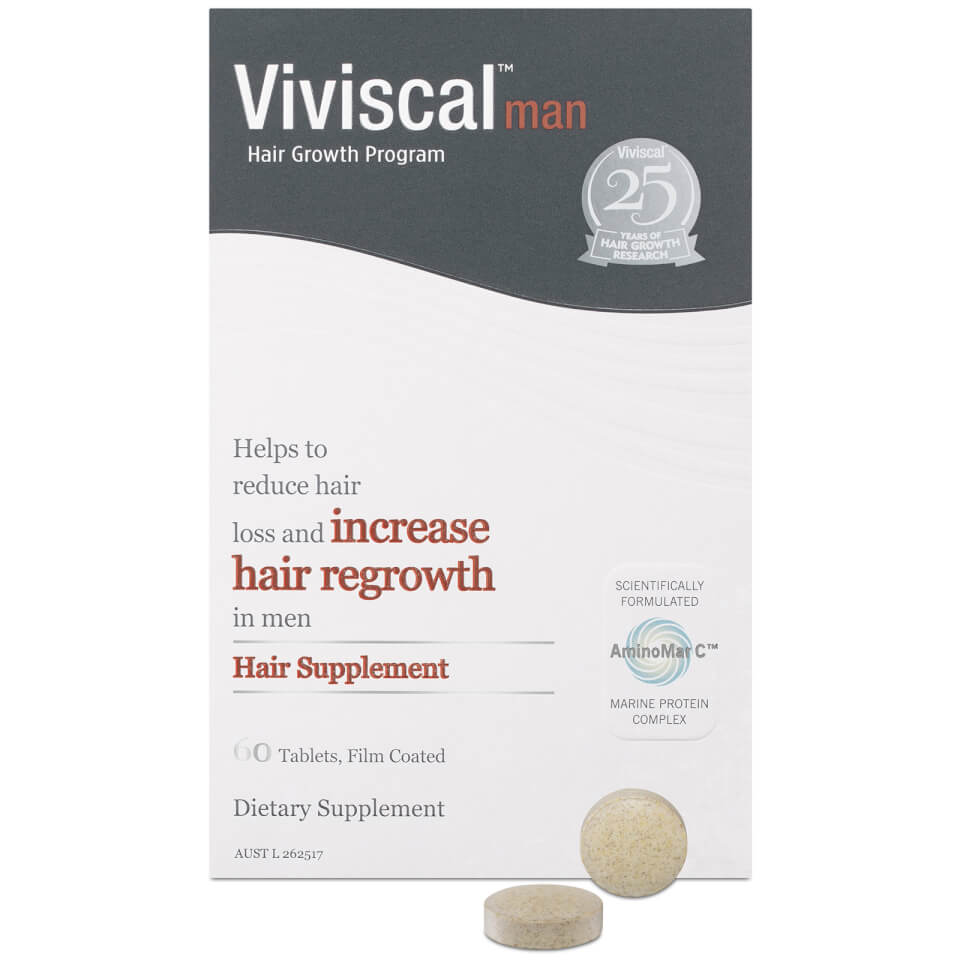 Viviscal Man Hair Growth Supplement - 1 Month (60 Tablets)