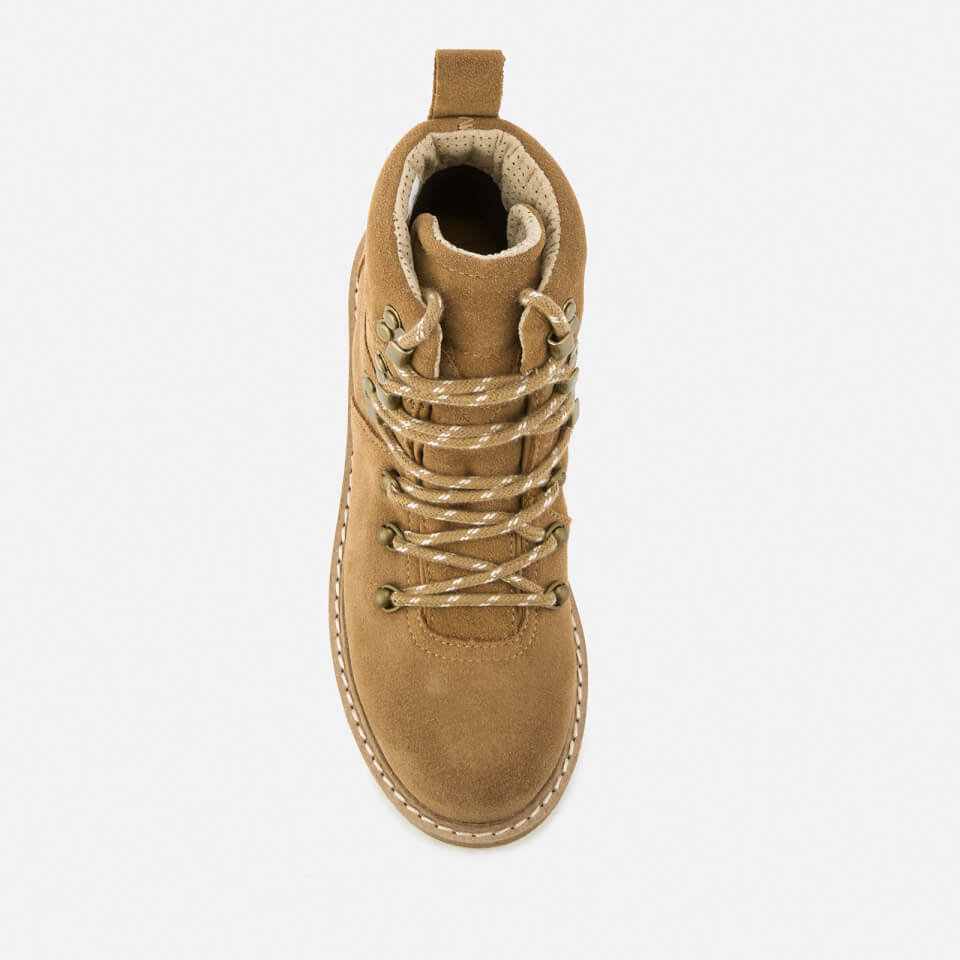 TOMS Women s Summit Waterproof Suede Hiker Boots Toffee