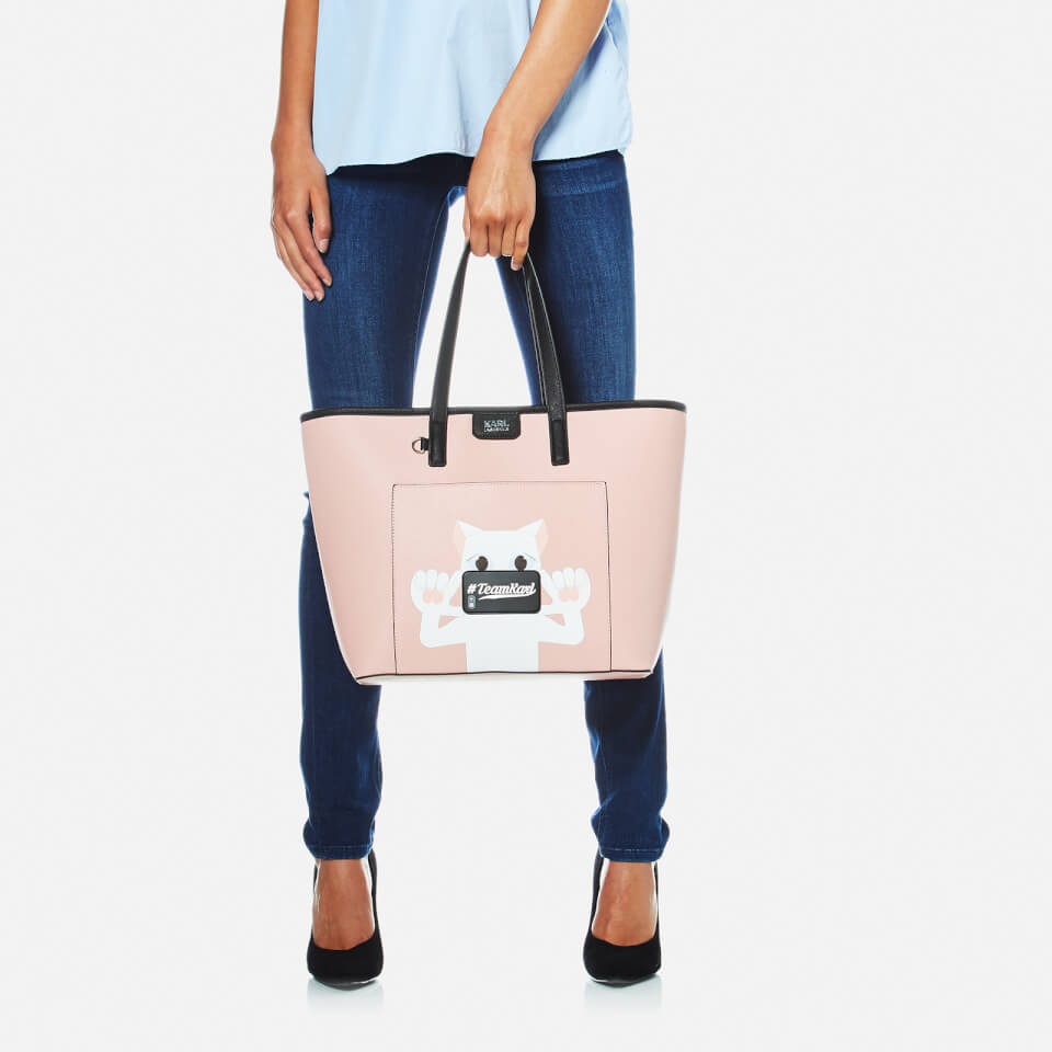 Karl Lagerfeld The Photographer Team Karl Shopper Bag - Pink