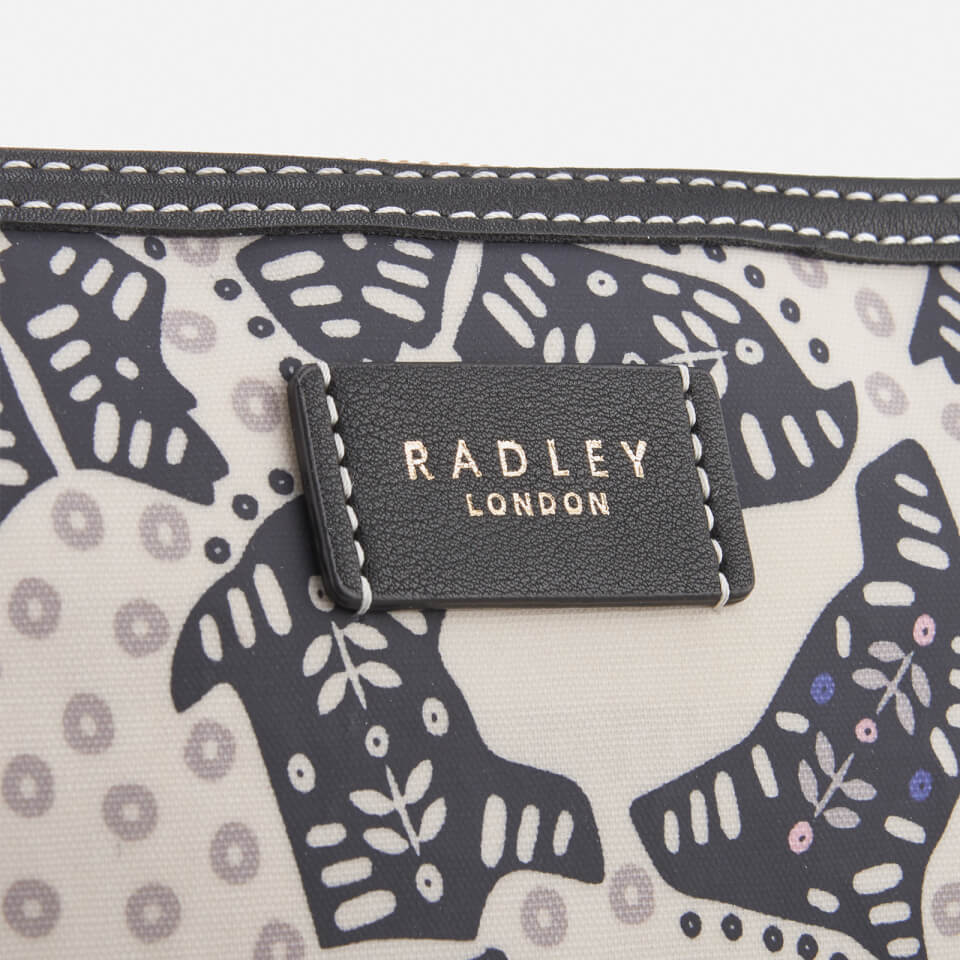 Radley Women's Folk Dog Medium Ziptop Cross Body Bag - Chalk