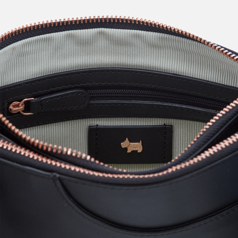 Radley Women's Pockets Medium Compartment Cross Body Bag - Black/Rose
