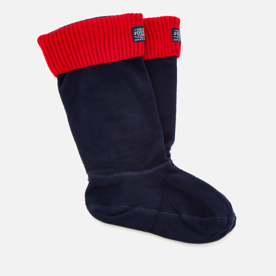 Joules Women's Hilston Fleece Welly Socks - French Navy