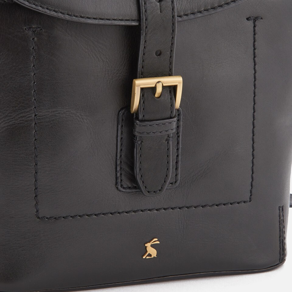 Joules Women's Tourer Leather Cross Body Bag - Black