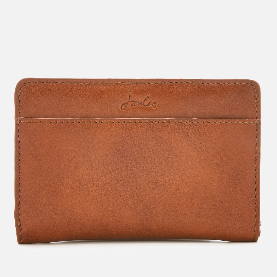Joules Women's Wyton Leather Small Purse - Chestnut