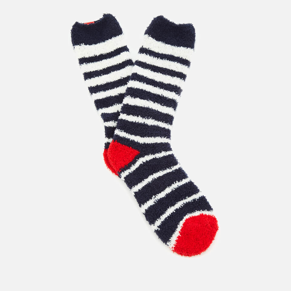 Joules Women's Fabulously Fluffy Supersoft Socks - French Navy