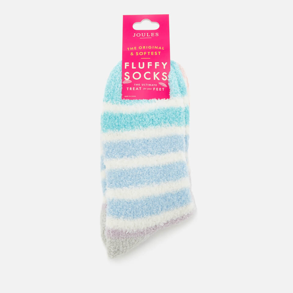 Joules Women's Fabulously Fluffy Supersoft Socks - Cream