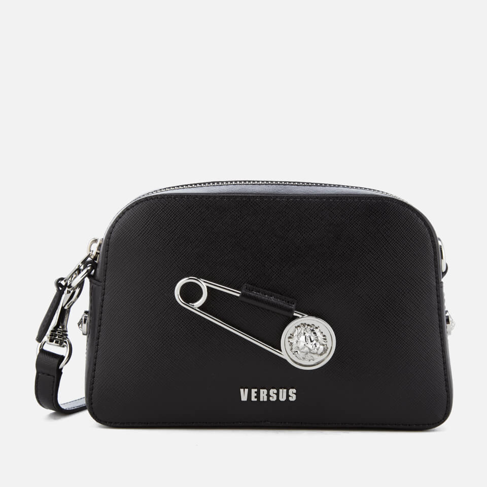 Versus Versace Women's Safety Pin Small Cross Body Bag - Black