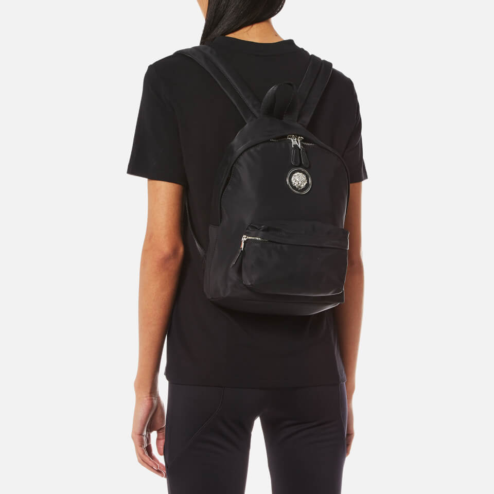 Versus Versace Women's Ribbon Small Nylon Backpack - Black