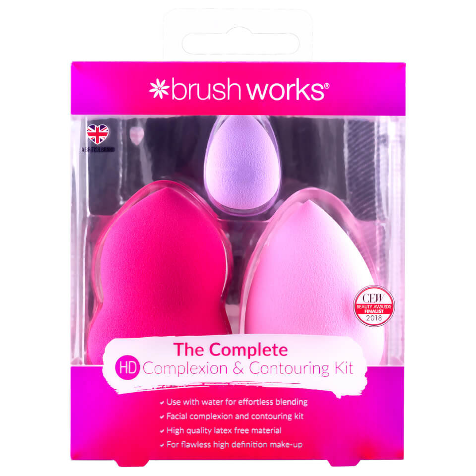 brushworks HD Complexion and Contouring Set